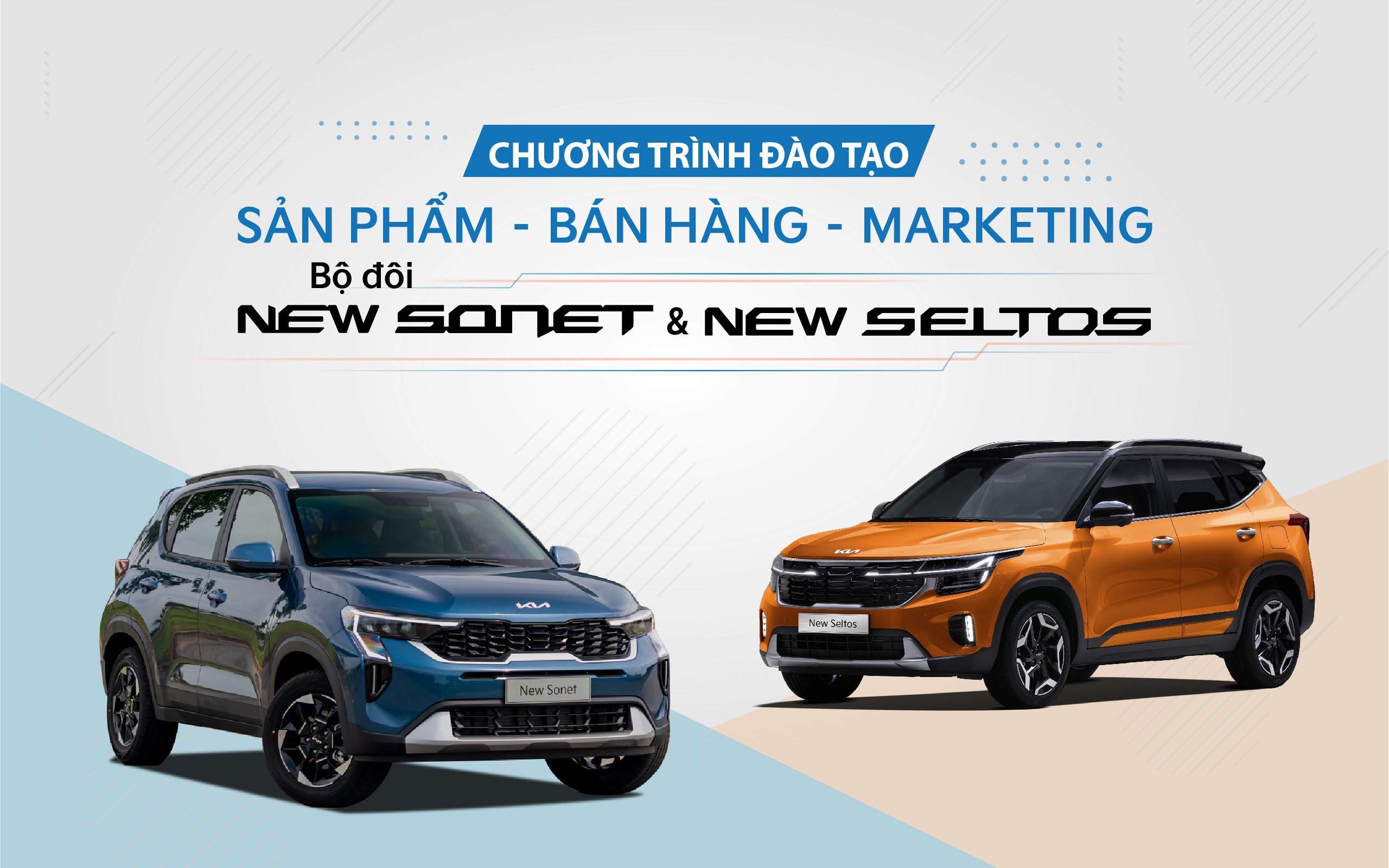 THACO AUTO Phú Nhuận tham gia đào tạo kiến thức sản phẩm bộ đôi Kia New Sonet và Kia New Seltos